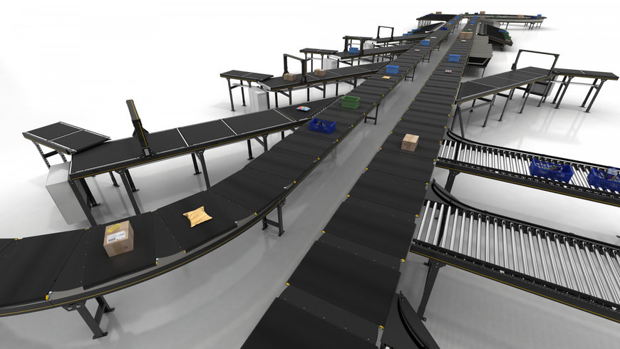 Interroll presenteert nieuwe hoogwaardige crossbelt sorter